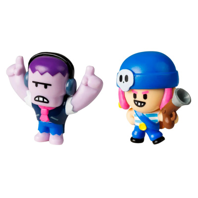 Коллекционные фигурки Brawl Stars Фрэнк и Пэнни 5 см PMI BRW2015D 1